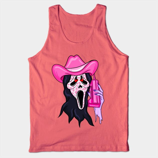 Cowgirl Tank Top by BreezyArtCollections 